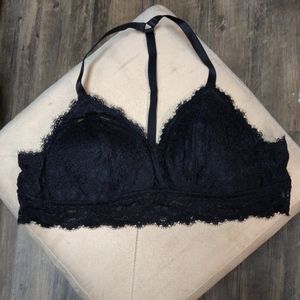 Aerie Eyelash Lace Padded Bralette